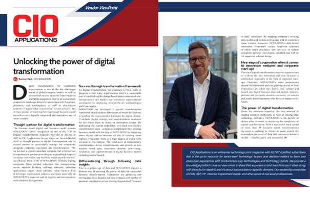 Unlocking the Power of Digital Transformation –  Erfolg durch Transformation!