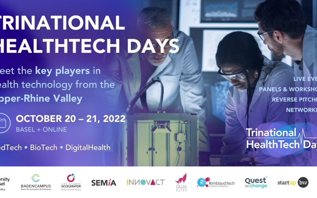 Unsere Session bei den Trinational Health Tech Days 