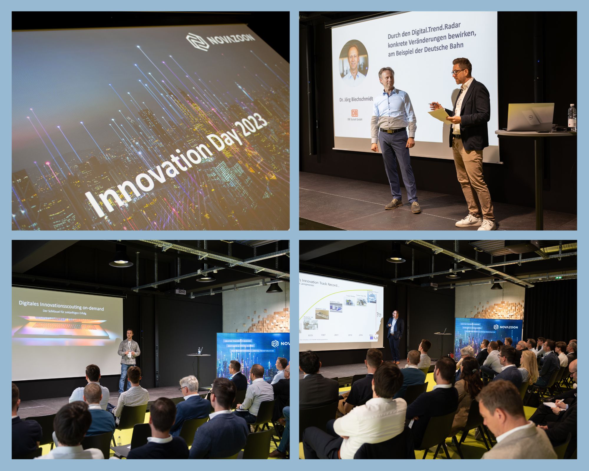 Collage für Webseite Innovation