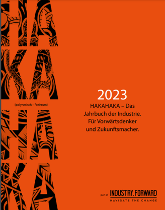 NOVAZOON im INDUSTRY.forward HAKAHAKA – Das Jahrbuch der Industrie. Für Vorwärtsdenker und Zukunftsmacher.